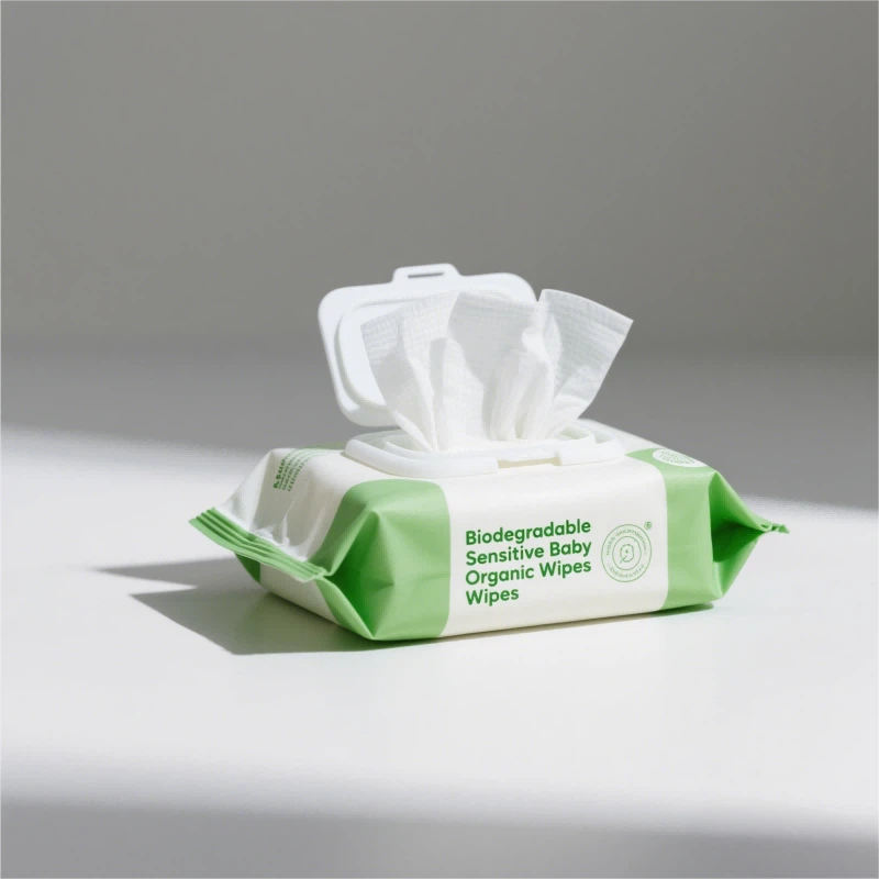 Wipes Organiċi tat-Trabi Sensittivi Bijodegradabbli